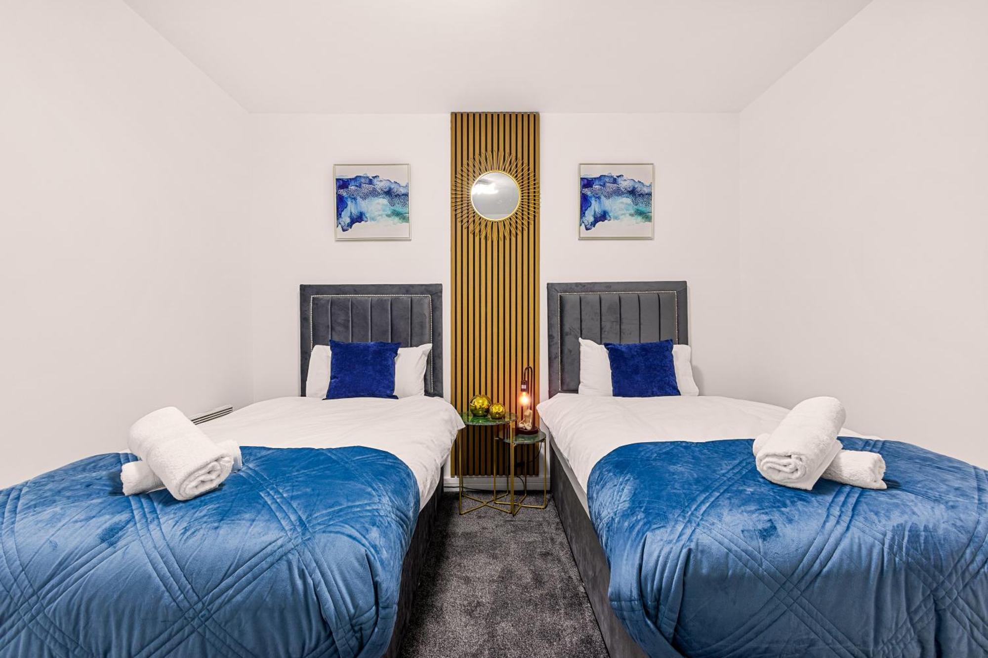 Bullring Lux Suite, New Street Free Netflix - Free Secure Parking- Sleeps 6 เบอร์มิงแฮม ภายนอก รูปภาพ